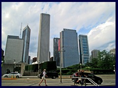 S Michigan Avenue 056  - skyline from Grant Park